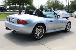 1998 BMW M Roadster in Arctic Silver Metallic over Black Nappa