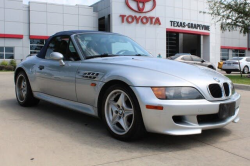 1998 BMW M Roadster in Arctic Silver Metallic over Black Nappa