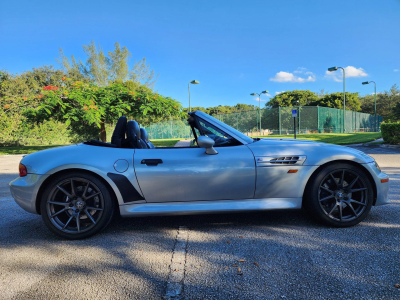 1998 BMW M Roadster in Arctic Silver Metallic over Black Nappa