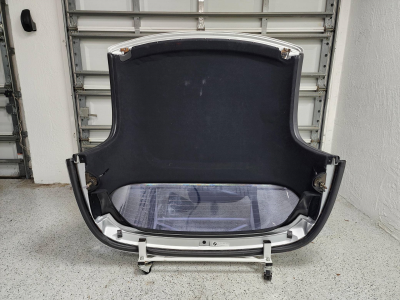 1998 BMW M Roadster in Arctic Silver Metallic over Black Nappa