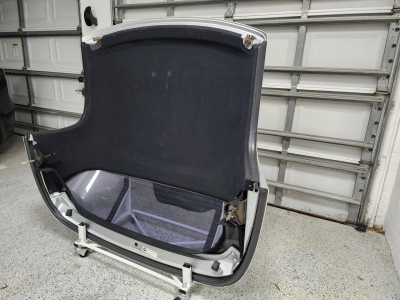 1998 BMW M Roadster in Arctic Silver Metallic over Black Nappa