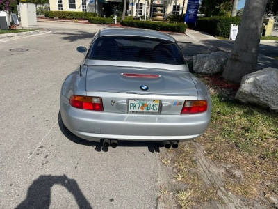 1998 BMW M Roadster in Arctic Silver Metallic over Black Nappa