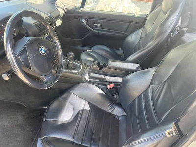 1998 BMW M Roadster in Arctic Silver Metallic over Black Nappa