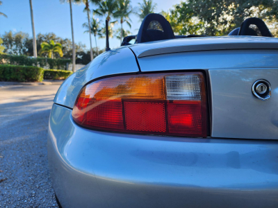 1998 BMW M Roadster in Arctic Silver Metallic over Black Nappa