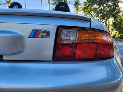 1998 BMW M Roadster in Arctic Silver Metallic over Black Nappa