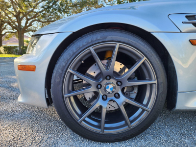 1998 BMW M Roadster in Arctic Silver Metallic over Black Nappa
