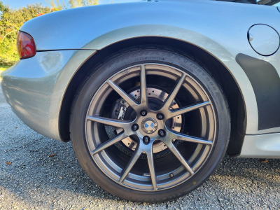 1998 BMW M Roadster in Arctic Silver Metallic over Black Nappa