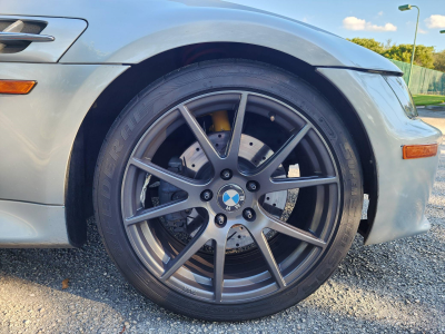 1998 BMW M Roadster in Arctic Silver Metallic over Black Nappa