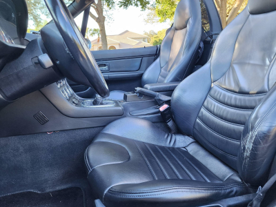 1998 BMW M Roadster in Arctic Silver Metallic over Black Nappa