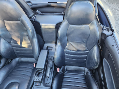 1998 BMW M Roadster in Arctic Silver Metallic over Black Nappa