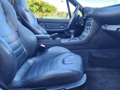 1998 BMW M Roadster in Arctic Silver Metallic over Black Nappa