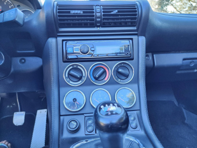 1998 BMW M Roadster in Arctic Silver Metallic over Black Nappa