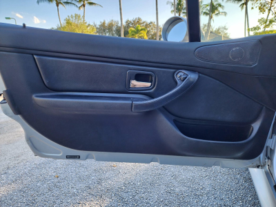 1998 BMW M Roadster in Arctic Silver Metallic over Black Nappa