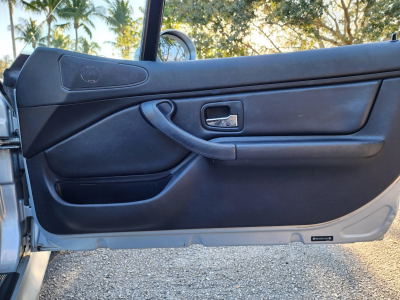 1998 BMW M Roadster in Arctic Silver Metallic over Black Nappa