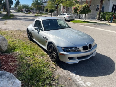 1998 BMW M Roadster in Arctic Silver Metallic over Black Nappa