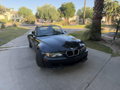 1998 BMW M Roadster in Cosmos Black Metallic over Dark Gray & Black Nappa
