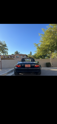 1998 BMW M Roadster in Cosmos Black Metallic over Dark Gray & Black Nappa