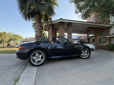 1998 BMW M Roadster in Cosmos Black Metallic over Dark Gray & Black Nappa