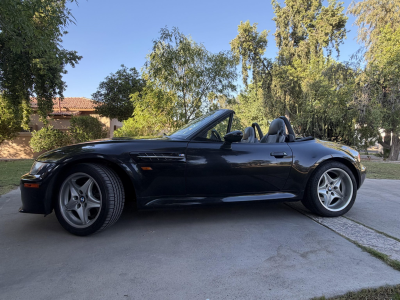 1998 BMW M Roadster in Cosmos Black Metallic over Dark Gray & Black Nappa