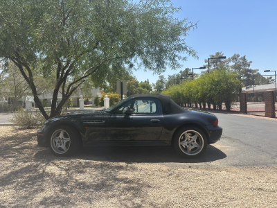 1998 BMW M Roadster in Cosmos Black Metallic over Dark Gray & Black Nappa