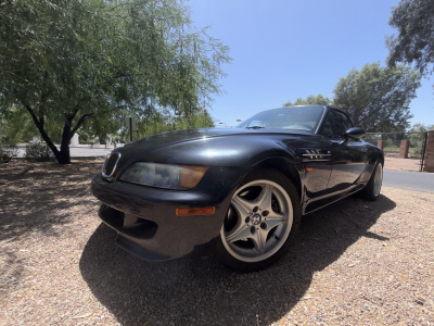 1998 BMW M Roadster in Cosmos Black Metallic over Dark Gray & Black Nappa