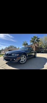 1998 BMW M Roadster in Cosmos Black Metallic over Dark Gray & Black Nappa