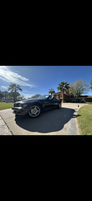 1998 BMW M Roadster in Cosmos Black Metallic over Dark Gray & Black Nappa