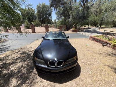 1998 BMW M Roadster in Cosmos Black Metallic over Dark Gray & Black Nappa