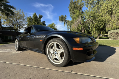1998 BMW M Roadster in Cosmos Black Metallic over Dark Gray & Black Nappa