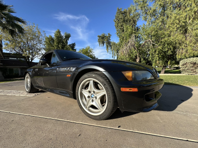 1998 BMW M Roadster in Cosmos Black Metallic over Dark Gray & Black Nappa