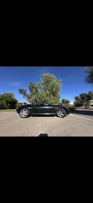 1998 BMW M Roadster in Cosmos Black Metallic over Dark Gray & Black Nappa