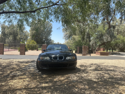 1998 BMW M Roadster in Cosmos Black Metallic over Dark Gray & Black Nappa