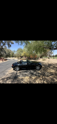 1998 BMW M Roadster in Cosmos Black Metallic over Dark Gray & Black Nappa