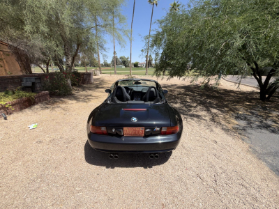 1998 BMW M Roadster in Cosmos Black Metallic over Dark Gray & Black Nappa