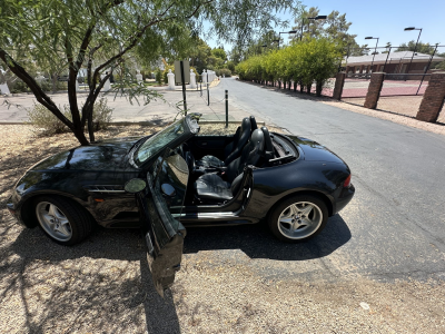 1998 BMW M Roadster in Cosmos Black Metallic over Dark Gray & Black Nappa