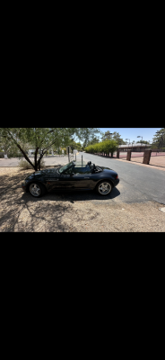 1998 BMW M Roadster in Cosmos Black Metallic over Dark Gray & Black Nappa