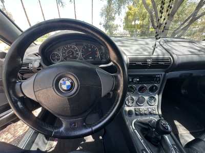 1998 BMW M Roadster in Cosmos Black Metallic over Dark Gray & Black Nappa