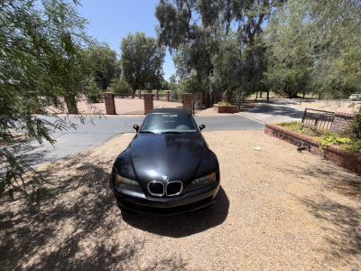 1998 BMW M Roadster in Cosmos Black Metallic over Dark Gray & Black Nappa