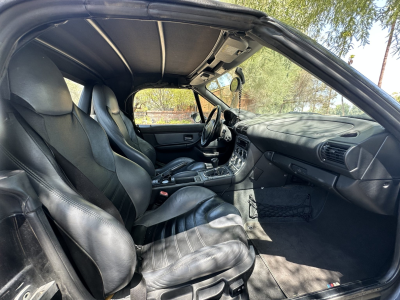 1998 BMW M Roadster in Cosmos Black Metallic over Dark Gray & Black Nappa