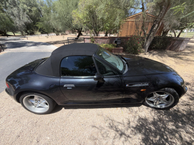 1998 BMW M Roadster in Cosmos Black Metallic over Dark Gray & Black Nappa