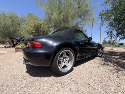 1998 BMW M Roadster in Cosmos Black Metallic over Dark Gray & Black Nappa