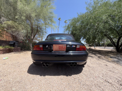 1998 BMW M Roadster in Cosmos Black Metallic over Dark Gray & Black Nappa