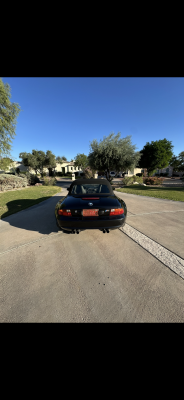 1998 BMW M Roadster in Cosmos Black Metallic over Dark Gray & Black Nappa