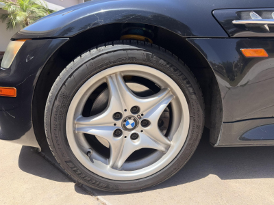 1998 BMW M Roadster in Cosmos Black Metallic over Dark Gray & Black Nappa