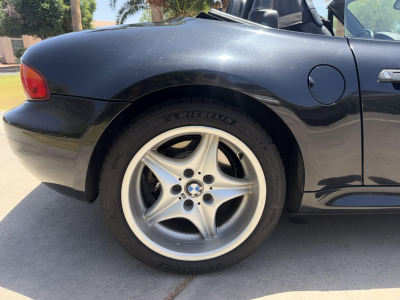 1998 BMW M Roadster in Cosmos Black Metallic over Dark Gray & Black Nappa