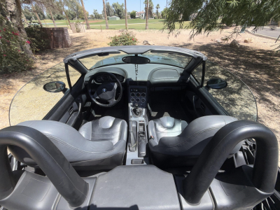 1998 BMW M Roadster in Cosmos Black Metallic over Dark Gray & Black Nappa