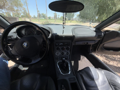 1998 BMW M Roadster in Cosmos Black Metallic over Dark Gray & Black Nappa