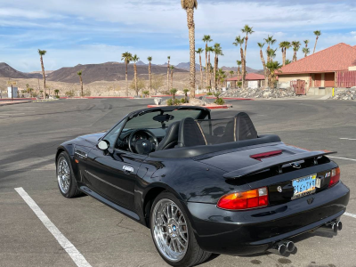 1998 BMW M Roadster in Cosmos Black Metallic over Black Nappa
