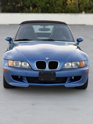 1998 BMW M Roadster in Estoril Blue Metallic over Estoril Blue & Black Nappa