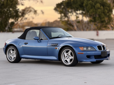 1998 BMW M Roadster in Estoril Blue Metallic over Estoril Blue & Black Nappa